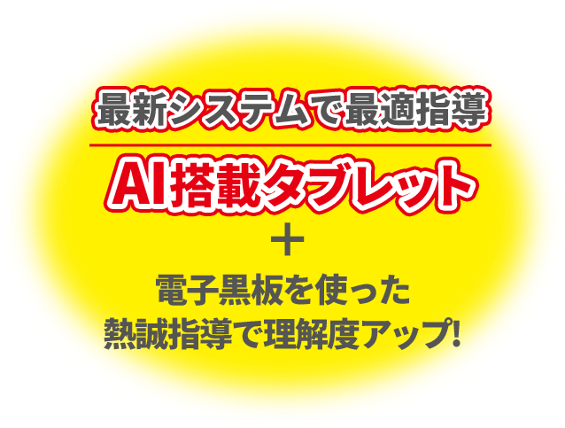 最新システムで最適指導