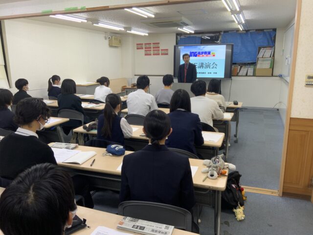 【ING拝島】NIE講演会にて